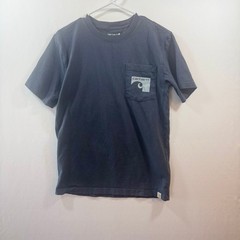 Carhartt Mens Relaxed Fit Pocket T-Shirt Navy Blue Graphic 1889 TK6148-M Small