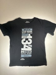 AJ Hackett Bungy Nevis Live More Fear Less Graphic T-Shirt