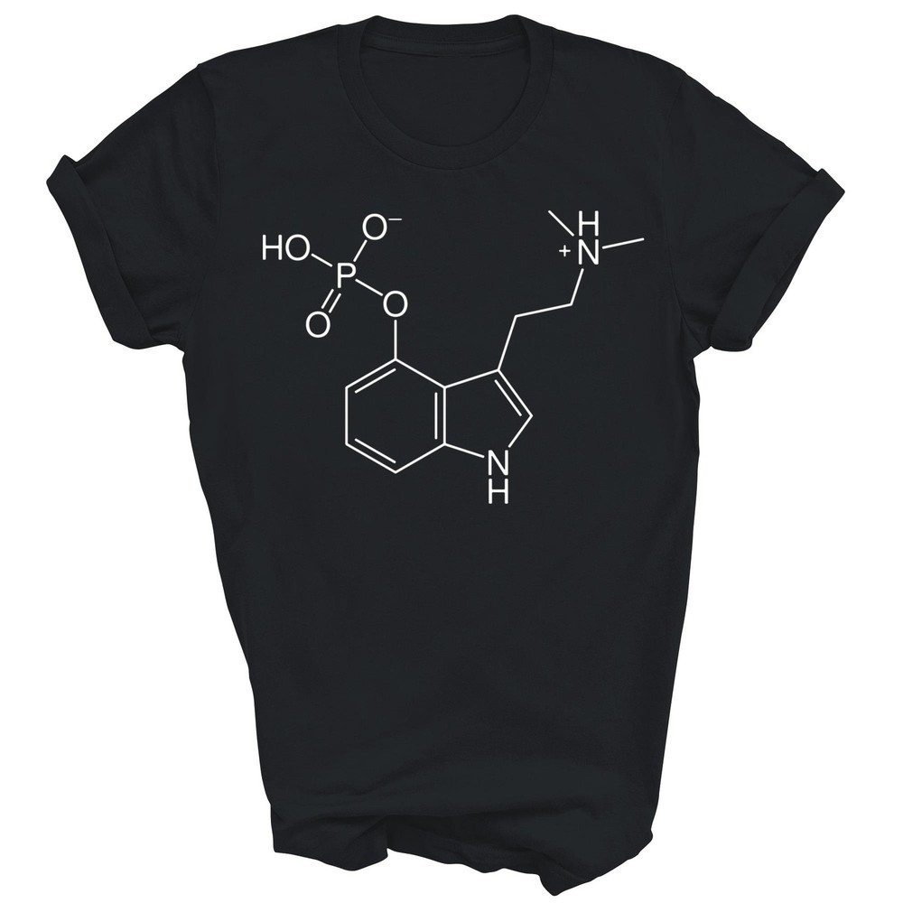 Psilocybin Molecule Magic Mushroom Unisex Shirt Gift