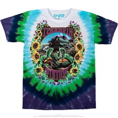 Grateful Dead Terrapin Station Tie-Dye T-Shirt Liquid Blue