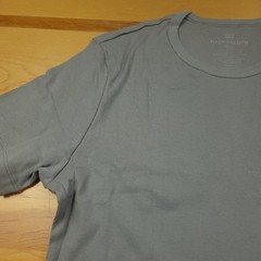 Mack Weldon Men’s Ribbed Crew Neck T-Shirt Gray Short Sleeve Size Small