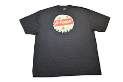 Dr. Pepper Mens Big & Tall Dr. Pepper Bottle Cap Shirt NWT 2XLT, 3XLT, 4XLT,4XLB