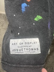 Gallery Dept Short Sleeve Paint Splatter T-Shirt Size X-Large