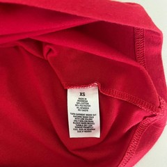 Aeropostale Mens XS Red Moisture Wicking Stretch Raglan Logo Performance T-Shirt
