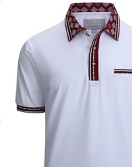 Men’s Luxurious Fine Cotton Polo Shirt,Italian Style,Stretch M to 3XL….C8.A