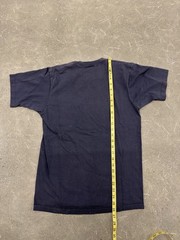 VTG Faded Selvedge Front Pocket Worn Cotton Blank Single Stitch T-Shirt Sz M
