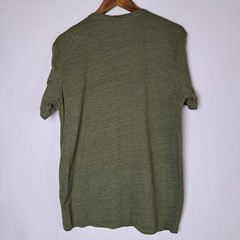 Lucky Brand Henley T-Shirt Mens Medium Green Short Sleeve