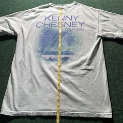 Kenny Chesney t shirt adult MED Country Music 2015 The Big Revival Tour Rodeo