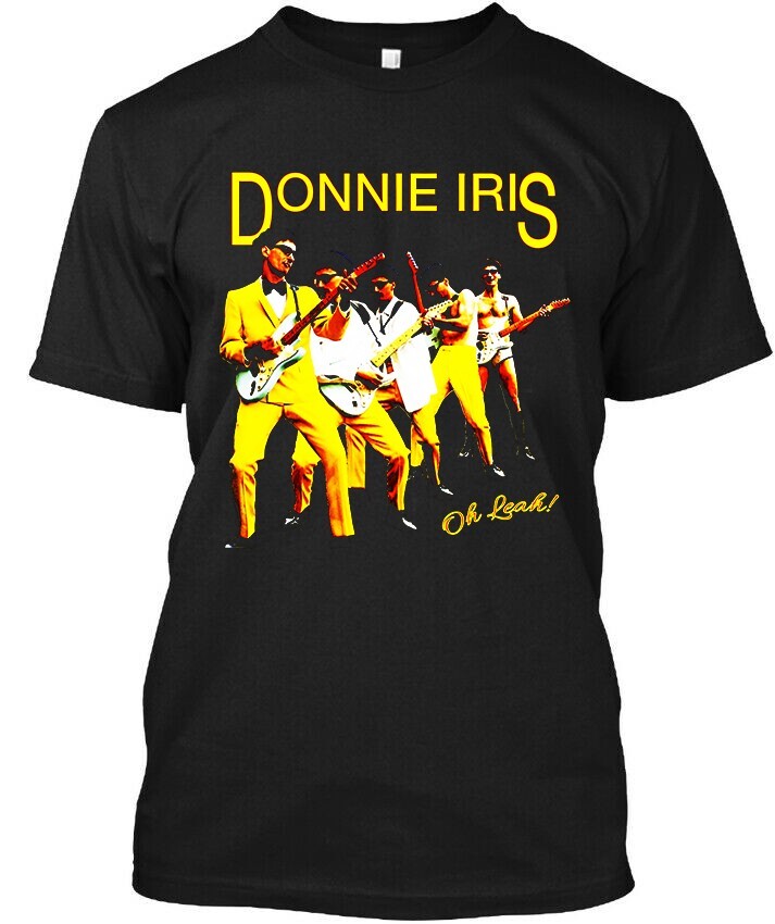 Limited New Popular Donnie Iris American Retro Classic Graphic T-SHIRT