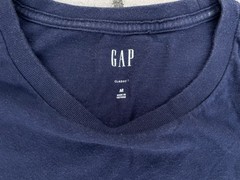 GAP Classic Tee Navy Blue Size Men’s Medium 100% Cotton Short Sleeve T Shirt