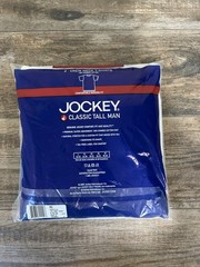 2005 Jockey Classic Tall Man Crew Neck T-Shirts 2-Pack XL Comfortable Modern Fit