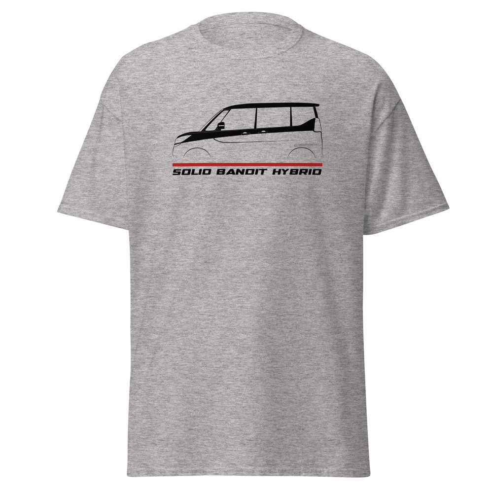 Premium T-Shirt For Suzuki Solio Bandit Hybrid 2015-2021 Car Fans Birthday Gift