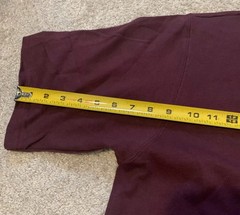 1 VTG XL Champion Maroon Plum Heavy Weight Cotton TShirt EXTRA LARGE Unisex
