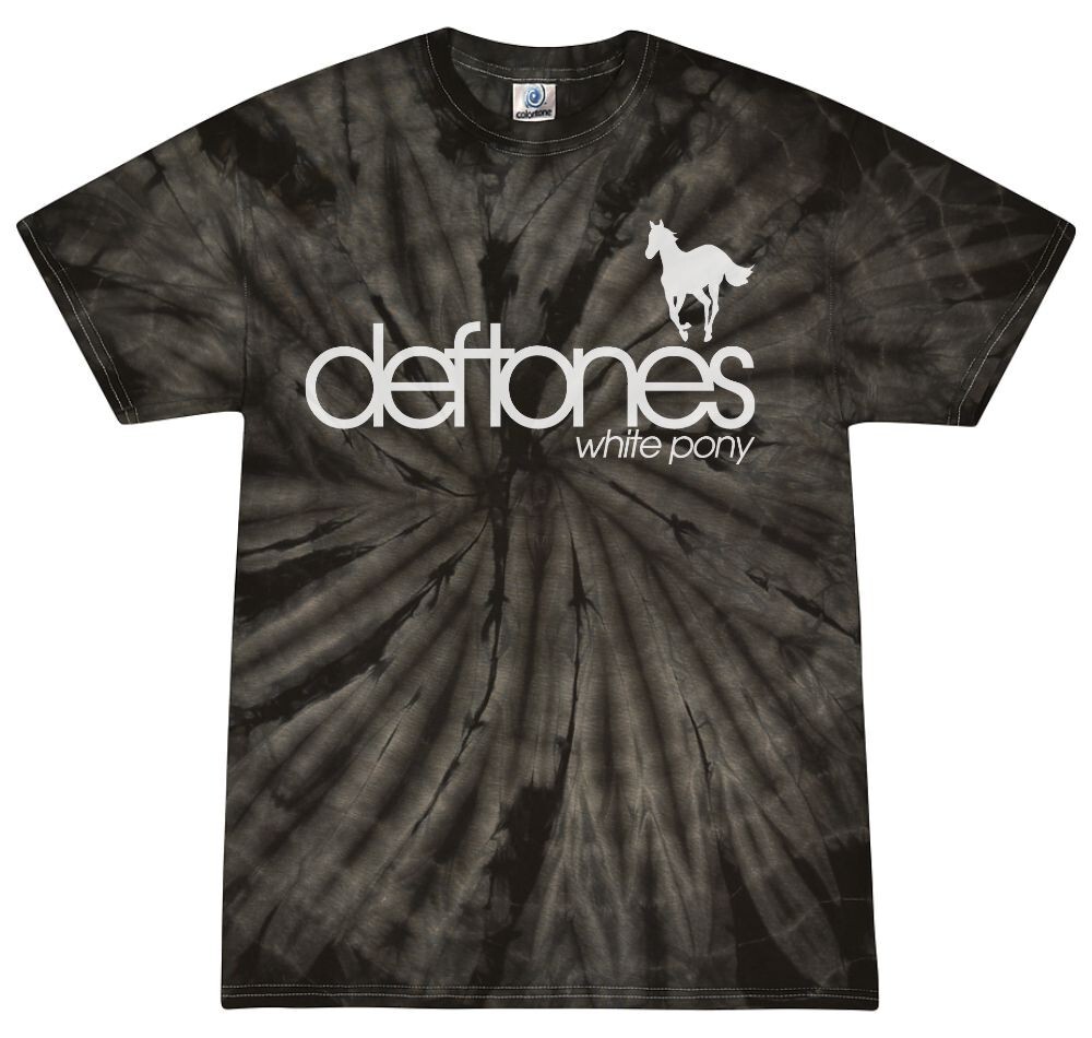 Deftones White Pony Tie-Dye T-Shirt Rock Band Youth & Adult Size Cotton Tee