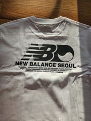 *SHIP NOW* New New Balance UNI Seoul Global Exclusive White T-Shirt Tee Korea