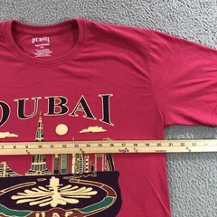 dubai t shirt Men’s 2XL Pink Graphic Print UAE