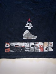 Air Jordan 21 Black T-Shirt Basketball Print size XXXL 3x Brand