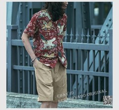 NON STOCK Vintage T-Shirt Print Shirt Men’s Short Sleeve Shirt Cuban T-Shirts