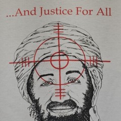 Vintage Y2K United We Stand Tshirt Mens LG Wht And Justice For All Osama Target