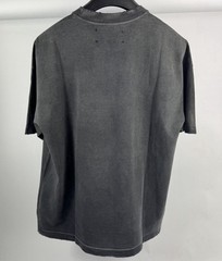 Satoshi Nakamoto – Rhinestone Cracked Print Oversized T-Shirt Size: S Fits M/L