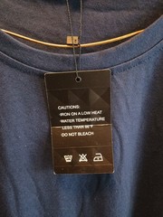 Men’s Navy Blue Tank Top Size 3XL By FICERD