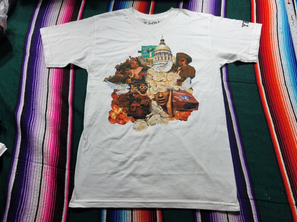 Yung Rich Nation Migos YRN Culture Classic Album Hip Hop T-Shirt Size Small