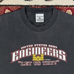Vintage Y2K 7.62 Design United States Army Engineers Let Us Try T Shirt Size L