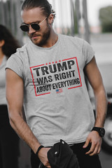 Donald Trump Was Right Humor T shirt Funny Election Trump 2024 Political Shirts