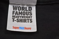 Shaka Wear SuperMAX Heavy T-Shirt 5XLT Black 100% Cotton Streetwear Essential
