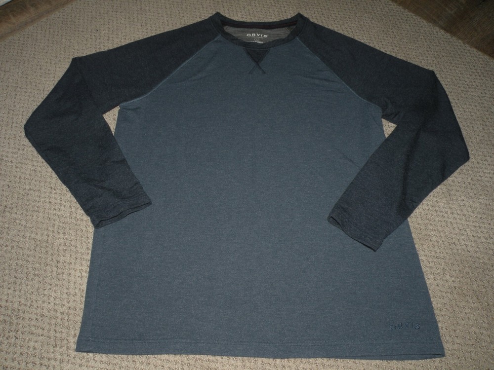 Orvis Outfitters Classic Collection Men’s Long Sleeved T-Shirt Size Large