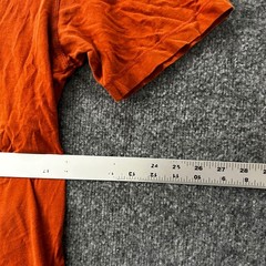 Cremieux T-Shirt Mens Size L Orange Graphic Print Short Sleeve Cotton Casual Tee