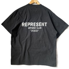 Represent Owners Club Black T Shirt Mens Medium Streetwear Graphic Text