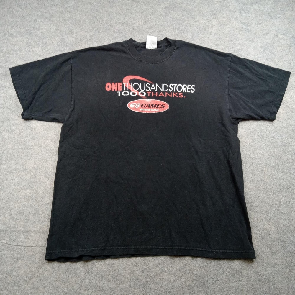EB Games Shirt Mens XL Vintage One Thousand Stores Promo Graphic Tee Video Game