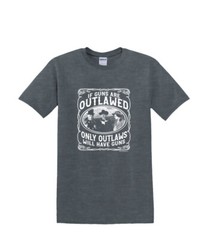 T-Shirt S to 2XL 3XL – THREE STOOGES OUTLAWS – HUMOR FUNNY MOE CURLY SHEMP LARRY