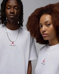 Jordan x Nigel Sylvester Bike Air Brick By Brick White T-Shirt New ✅M~XL✅NWT
