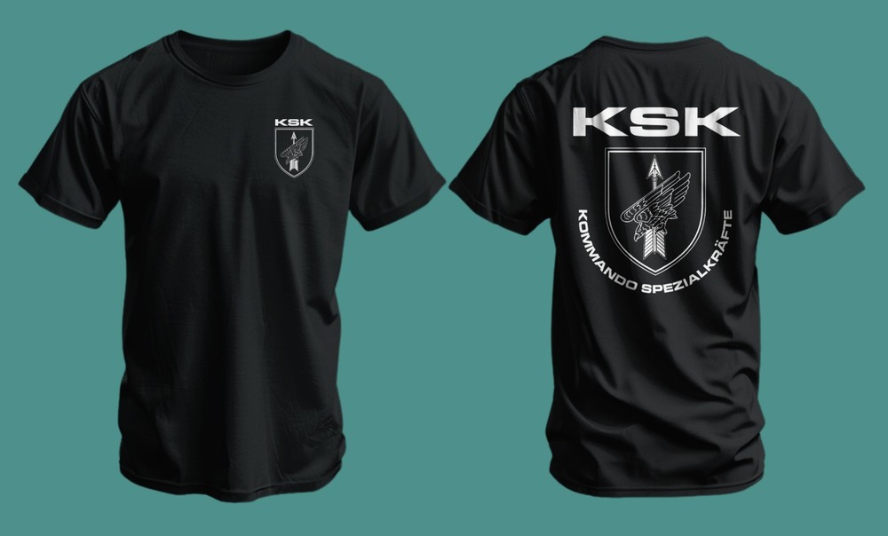 German Army KSK Special Forces T-Shirt Kommando Spezialkräfte Tactical Tee