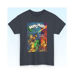 Mayo Mars Retro Sci‑Fi Poster T-Shirt | Vintage Space Art