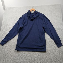 Champion Hoodie Men’s L Navy Pullover Lightweight Athletic Logo