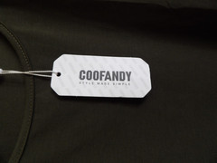 Coofandy Men’s Tank Top Olive Racerback XL NWT
