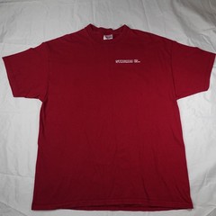 Vintage 90s Hanes Beefy-T Synchro Swimming Teamwork XL Red Graphic T Swim Team