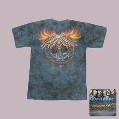 Easyriders Y2K T-Shirt Native Skull Dreamcatcher Mineral Wash Mens L