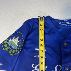 EL Salvador Baseball Shirt Size M All Over Print