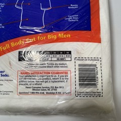 Vintage 1997 Hanes Big Men’s Crewneck T-Shirts Pre-Shrunk Cotton Big & Tall 3X