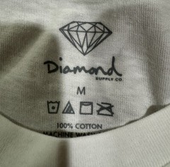 NWT Diamond Supply Co Shirt Mens Size Medium White Special for