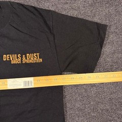 Vintage 2005 Bruce Springsteen Devils & Dust Tour Shirt Size Small