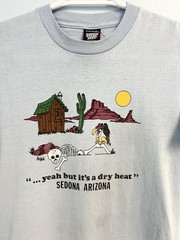 Vintage 80s Sedona Arizona Humor T Shirt Medium Faded Worn Single Stitch USA