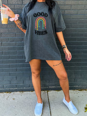 Retro Good Vibes Summer Shirt, Retro Shirt, Vintage Shirt, Hippie Shirts