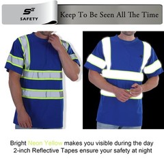 High Visibility Shirts for Men Class 3 Hi Vis Reflective Construction Shirts …