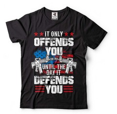 2nd Amendment Shirt Pro Gun Rifles Shirts USA Patriotic Tshirt Gun Lover Tee