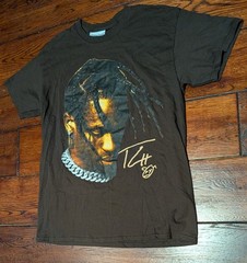 Headgear Classics Men’s Travis Scott T-Shirt in Dark Brown Size Large – NWT